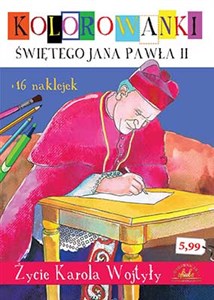 Picture of Kolorowanki Świętego Jana Pawła II Życie Karola Wojtyły