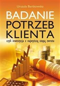 Badanie po... - Urszula Bartkowska -  Książka z wysyłką do UK