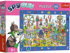 Obrazek Puzzle 100 Obserwacyjne Spy Guy Wesołe miasteczko 15592