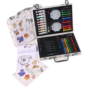 Obrazek Zestaw artystyczny w walizce 68el
