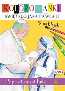 Picture of Kolorowanki Świętego Jana Pawła II Papież i ważni ludzie