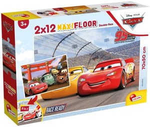 Picture of Puzzle Supermaxi 2x12 Auta