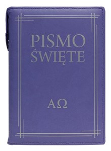 Picture of Pismo Święte w etui fioletowe