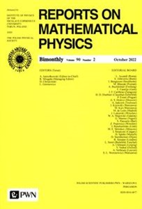 Picture of Reports on Mathematical Physics  90/2 Polska