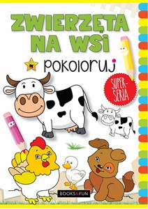 Obrazek Zwierzęta na wsi Pokoloruj