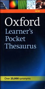 Picture of Oxford Learner's Pocket Thesaurus