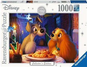 Obrazek Puzzle 2D 1000 Walt Disney Zakochany kundel 13972