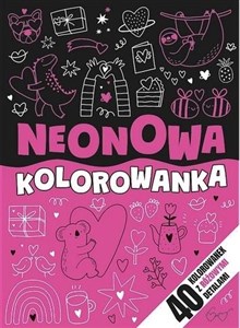 Picture of Neonowa kolorowanka różowa