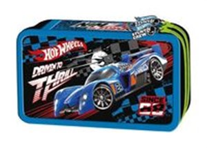 Obrazek Piórnik podwójny z wyposażeniem Hot Wheels