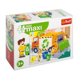 Picture of Puzzle 20 miniMaxi - Śmieciarka 2 TREFL