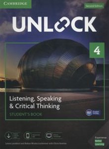Picture of Unlock 4 Listening, Speaking & Critical Thinking Student's Book Mob App and Online Workbook w/ Downloadable Audio and Video