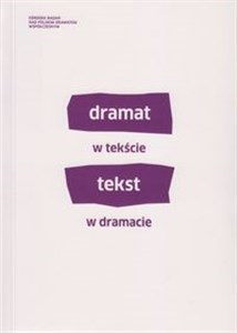 Picture of Dramat w tekście, tekst w dramacie