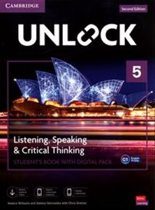 Obrazek Unlock 5 Listening, Speaking and Critical Thinking Student's Book with Digital Pack