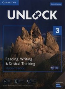 Picture of Unlock 3 Reading, Writing, & Critical Thinking Student's Book Mob App and Online Workbook w/ Downloadable Video