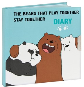 Obrazek Pamiętnik na kłódkę We Bare Bears