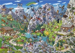 Obrazek Puzzle 1000 Miasto królików