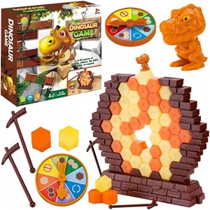 Picture of Gra zburz ścianę dinozaura