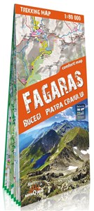 Obrazek Fagaras, Bucegi, Piatra Craiului laminowana mapa trekingowa 1:80 000