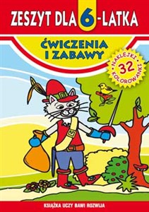 Picture of Zeszyt dla 6-latka Ćwiczenia i zabawy