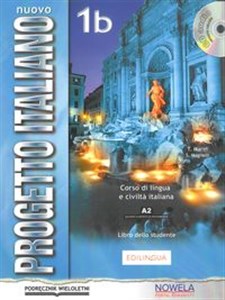 Obrazek Nuovo Progetto Italiano 1B PW Podręcznik +CD wersja wieloletnia