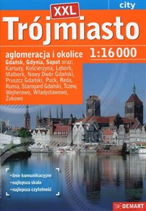 Picture of Trójmiasto XXL aglomeracja i okolice 1:16 000
