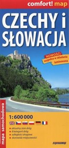 Obrazek Czechy i Słowacja mapa samochodowa 1:600 000