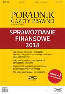 Picture of Sprawozdanie finansowe 2018 Poradnik Gazety Prawnej 12/2018