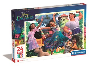 Obrazek Puzzle 24 maxi super kolor Disney Encanto 24246