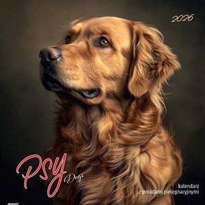 Obrazek Kalendarz 2026 albumowy duży Psy z poradami KAD-10