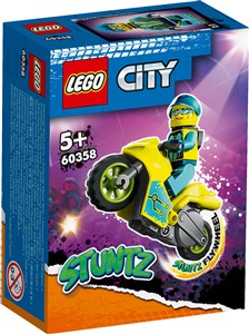 Picture of LEGO City Cybermotocykl kaskaderski 60358