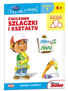 Picture of Disney Ucz się z nami Złota Rączka Ćwiczymy szlaczki i kształty UDE1