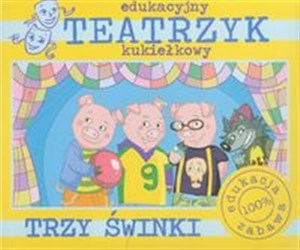 Obrazek Trzy świnki Edukacyjny teatrzyk kukiełkowy