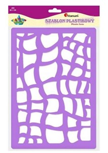 Picture of Szablon plastikowy A4 kamień fioletowy