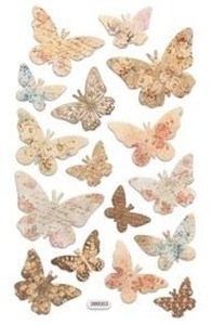 Obrazek Naklejki z pianki motyle 16szt