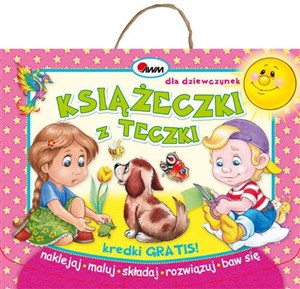 Obrazek Książeczki z teczki dla dziewczynek