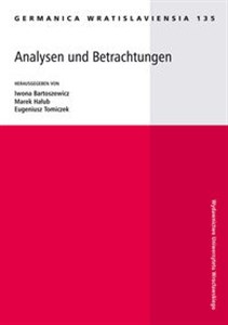 Picture of Analysen und Betrachtungen