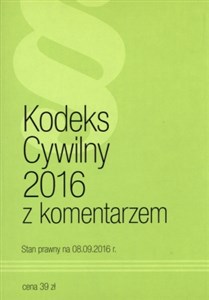 Picture of Kodeks Cywilny z komentarzem 2016