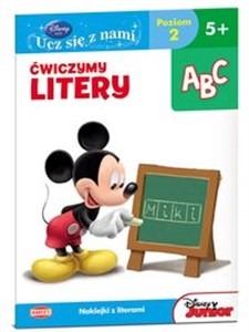 Obrazek Disney Ucz się z nami Klub Przyjaciół Myszki Miki Ćwiczymy litery UDE2