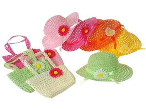 Picture of Kapelusz z torebką MIX