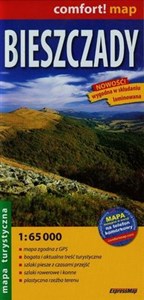 Obrazek Bieszczady mapa turystyczna 1:65 000