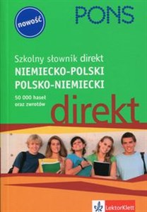 Obrazek Szkolny słownik direkt niemiecko-polski polsko-niemiecki