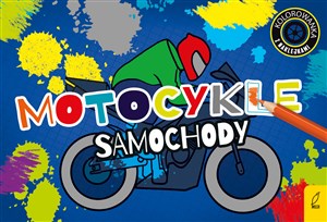 Obrazek Kolorowanki z naklejkami. Motocykle i samochody