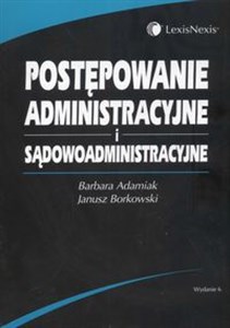 Picture of Postępowanie administracyjne i sądowoadministracyjne