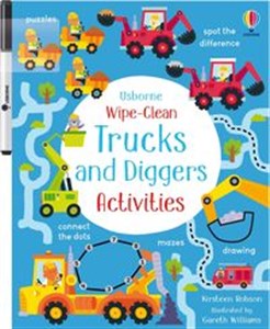 Picture of Wipe-Clean Trucks and Diggers Activities