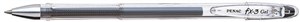 Obrazek Długopis żelowy FX3 0,7mm czarny (12szt)