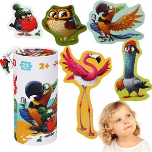 Picture of Puzzle 25 5w1 Ptaki