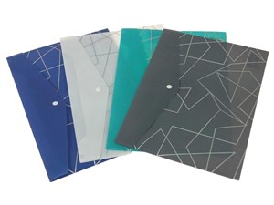 Obrazek Teczka A4 plastikowa zapinana nitem (12szt)