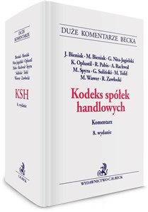 Obrazek Kodeks spółek handlowych Komentarz