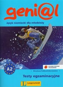 Picture of Genial A2 Testy egzaminacyjne + CD Język niemiecki. Gimnazjum