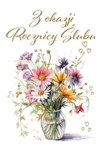 Obrazek Karnet Rocznica Ślubu